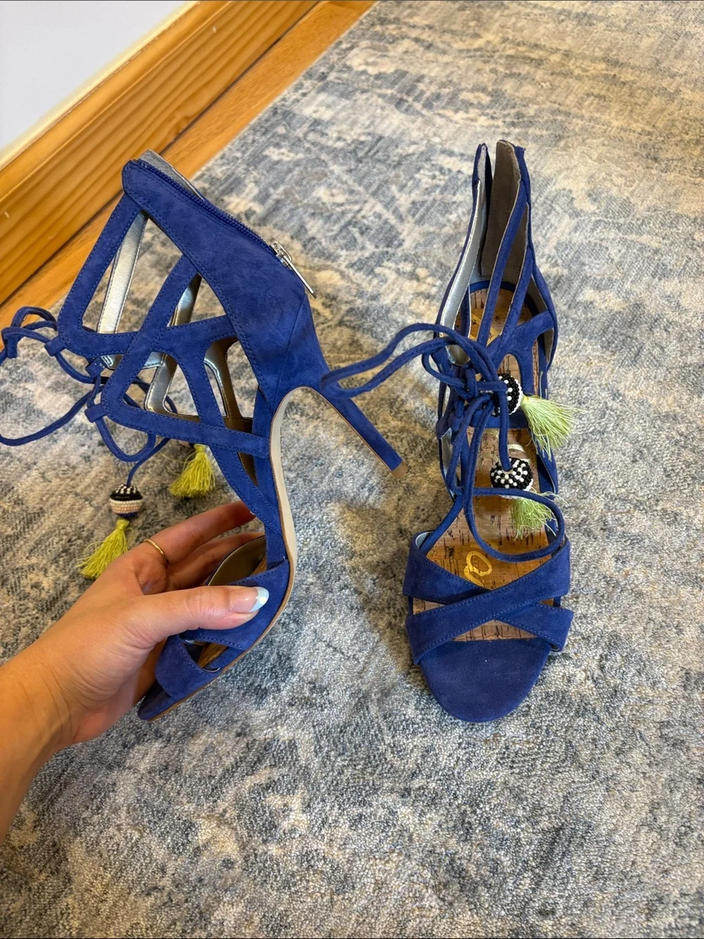 Sam Edelman cobalt blue